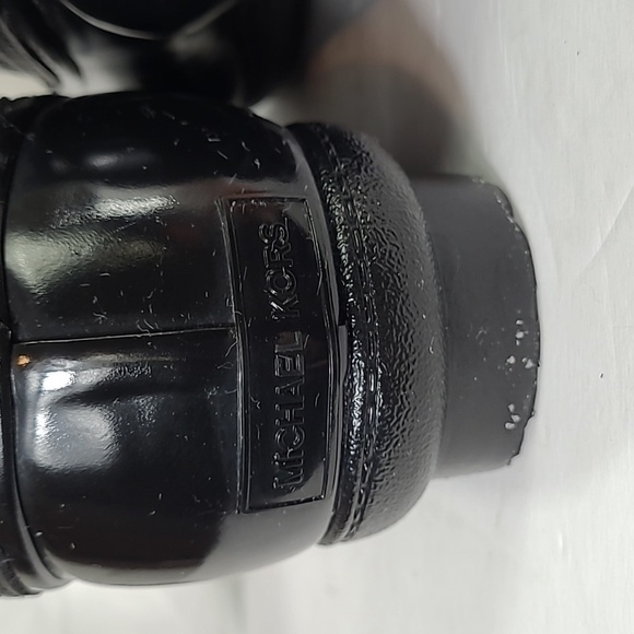 Michael Michael Kors Easton Lace Up Duck Boot - Black - Size 10 - Rain Leather - Picture 12 of 17